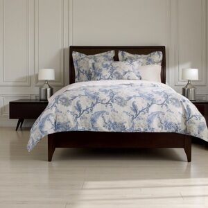 Ethan Allen Paisley Duvet Cover 90x108 KING